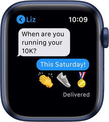 Used Apple Watch Series 6 GPS + Cellular, 44mm - Blue