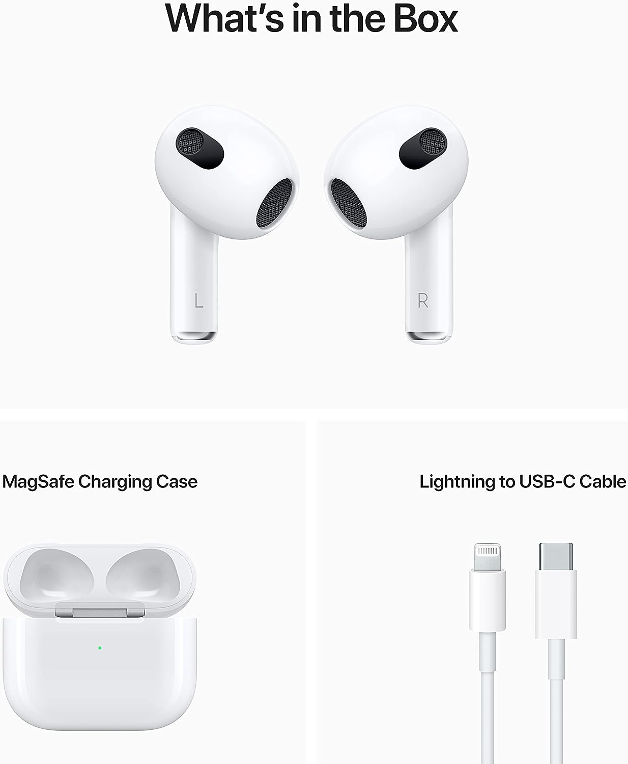 Used Apple AirPods (3rd generation) with MagSafe Charging Case
