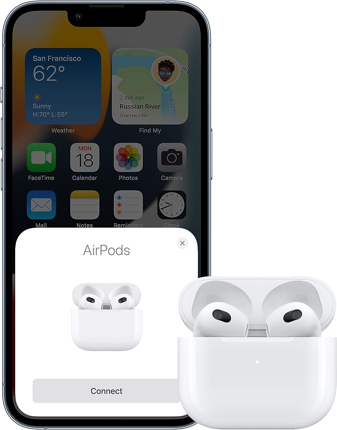 Used Apple AirPods (3rd generation) with MagSafe Charging Case